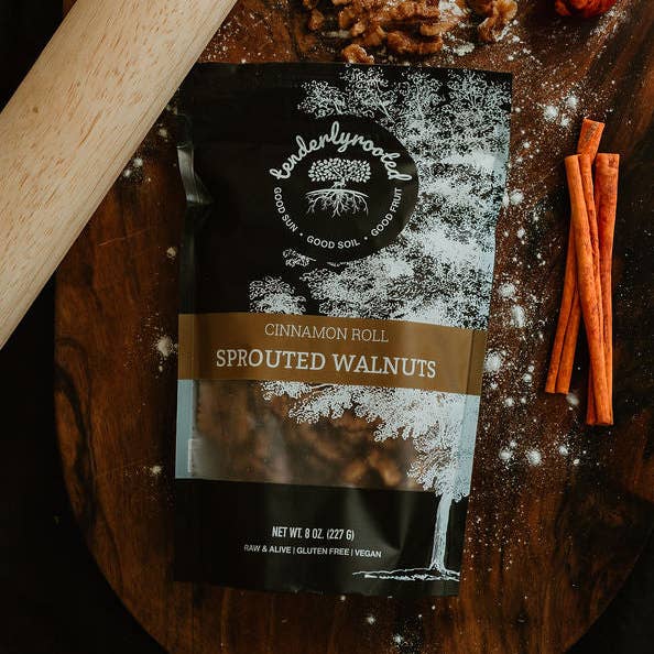 Tenderlyrooted - Wholesale Nuts - 8 oz Cinnamon Roll Bag0