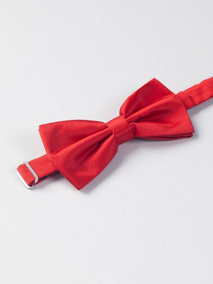 Gravatas-borboleta vermelhas por atacado de Angelico