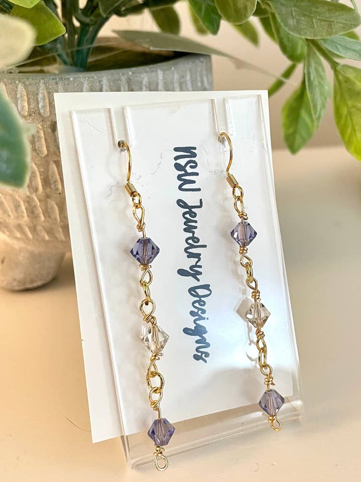 Austrian Crystal Earrings for wholesale by NSW Jewelry Designs