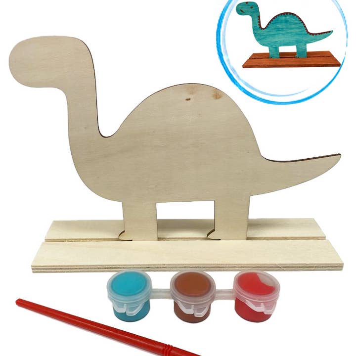 Angels Craft - Wholesale Paint Set - DIY Wooden Painting Kit – Assorted Animal & Fun Shapes12