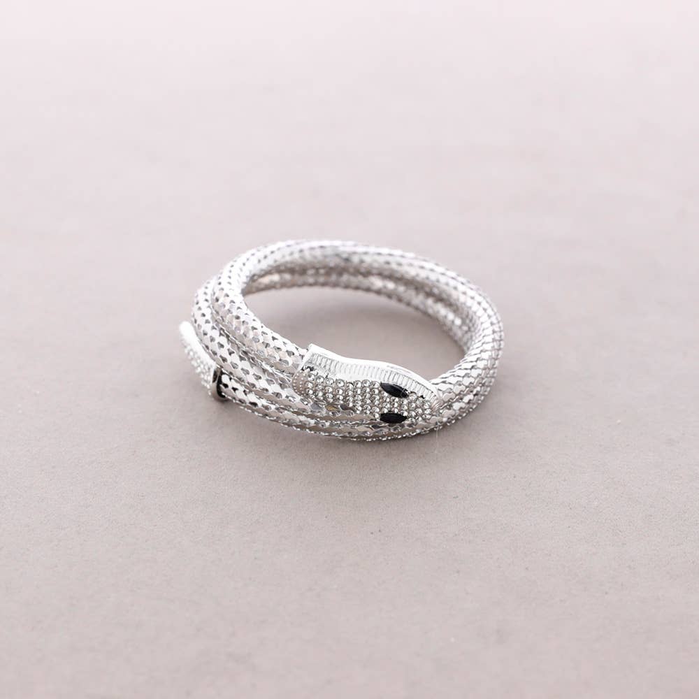 Sonata - Wholesale Snap Jewelry - Metal Snake Chain Bracelet2