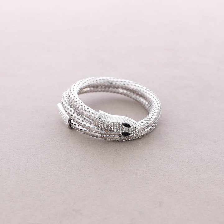 Sonata - Wholesale Snap Jewelry - Metal Snake Chain Bracelet2