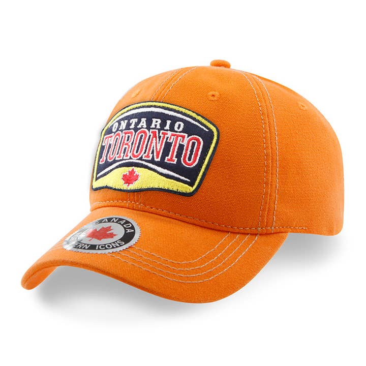 Toronto jumbo embroidery patch Baseball Cap for wholesale by Northern Icons Canada