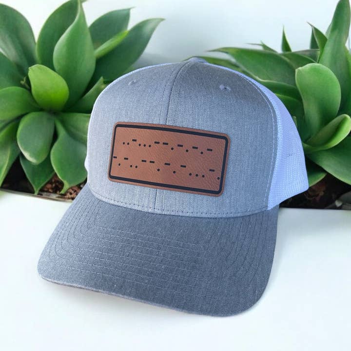 BUBBLEHEAD INK - Wholesale Trucker Hat - Unisex - Fuck Cancer Morse Code Trucker Hat1