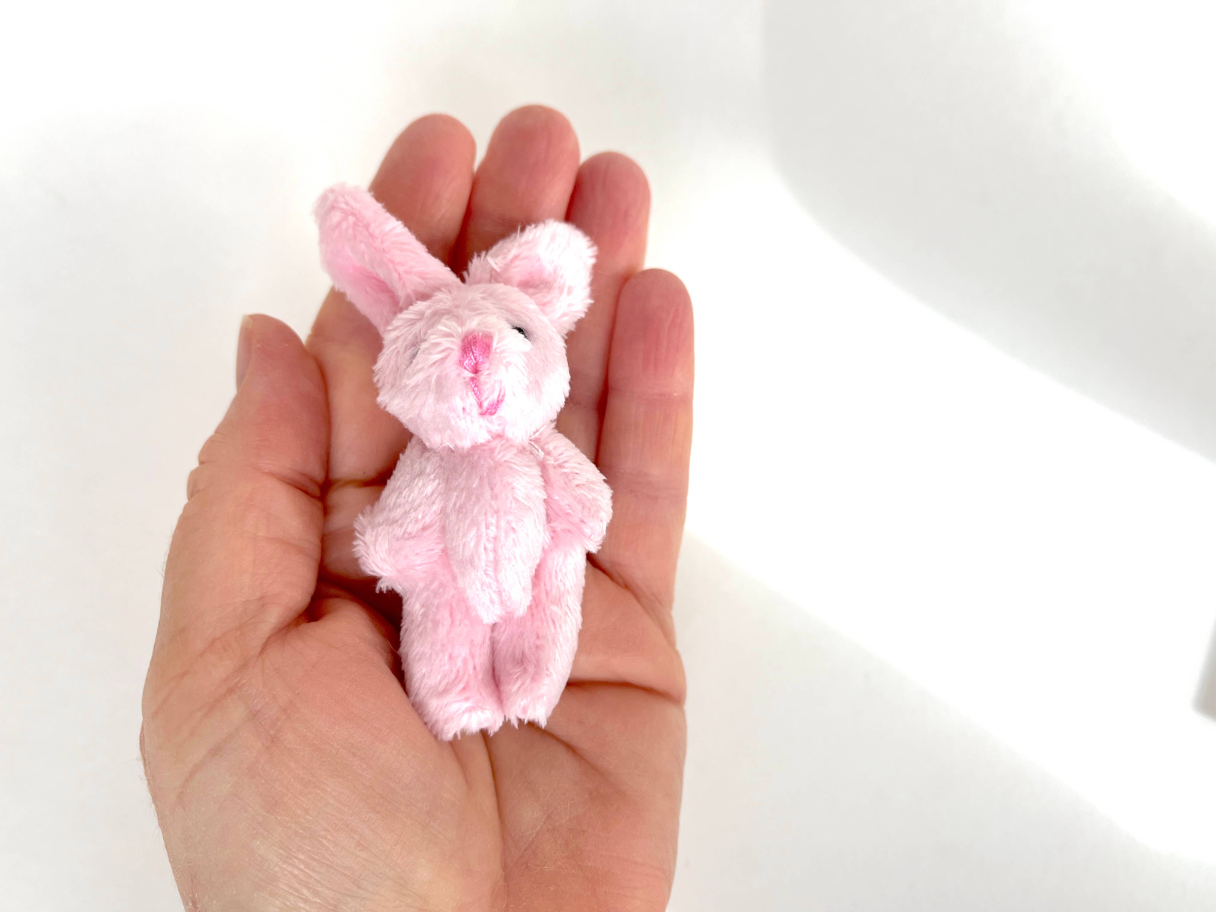 The Gifted Rat - Wholesale Stuffed/Plush Toy - Kids & Baby - Miniature Plush Bunny Rabbit Pink4
