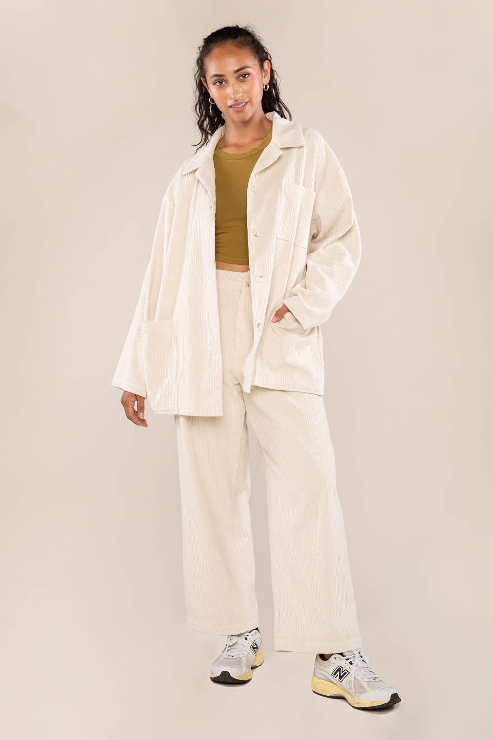 NLT - Wholesale Jacket - Women's - Corduroy Chore Jacket1