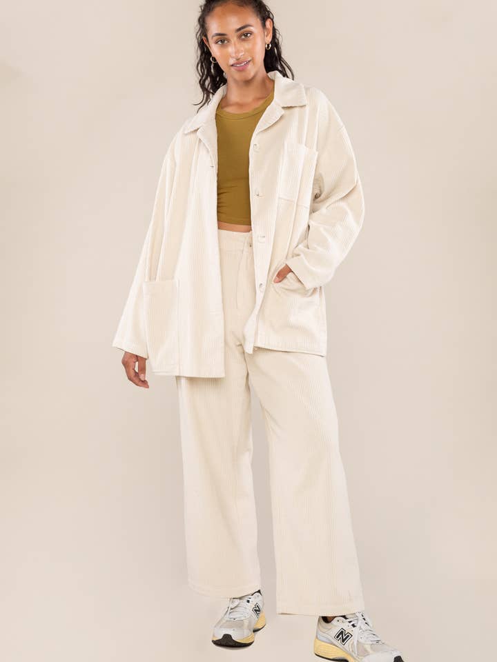 NLT - Wholesale Jacket - Women's - Corduroy Chore Jacket1