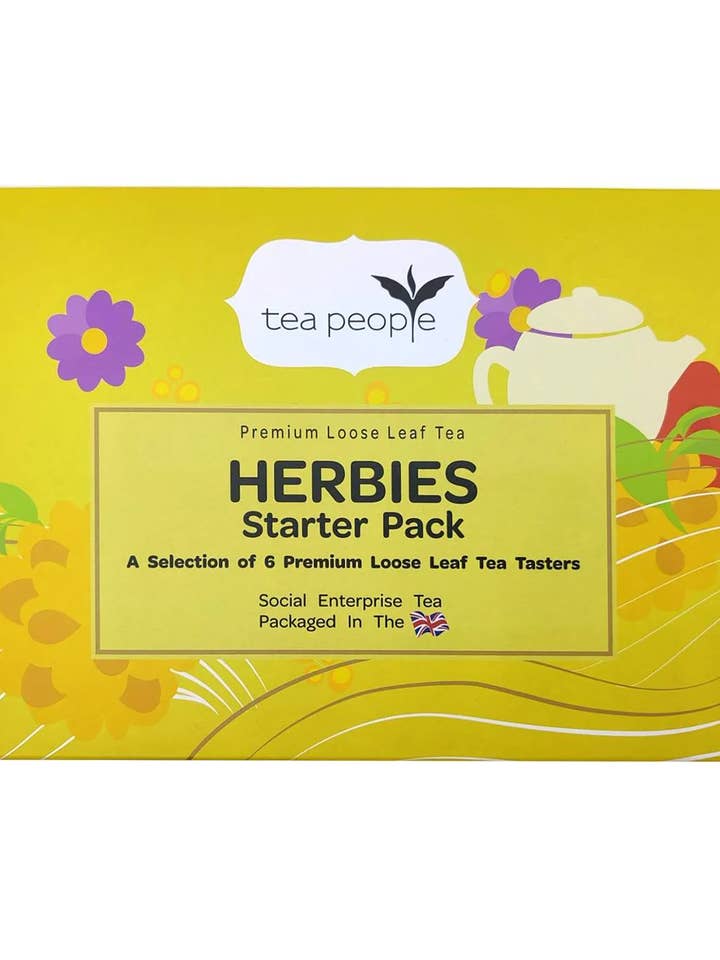 Herbies - Starter pack of 6 Herbal teas Loose for wholesale by Tea People