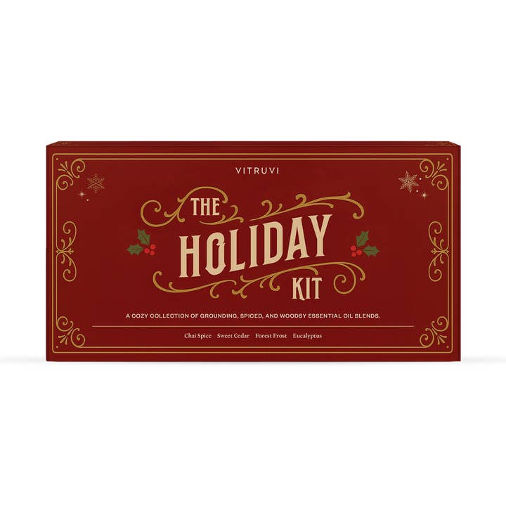 Holiday Essential Oil Kit for wholesale by Vitruvi