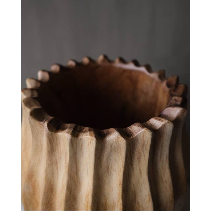 Twenty Third by Deanne - Wholesale Decorative Plate/Dish/Bowl - Tulip Bowl Neutral3