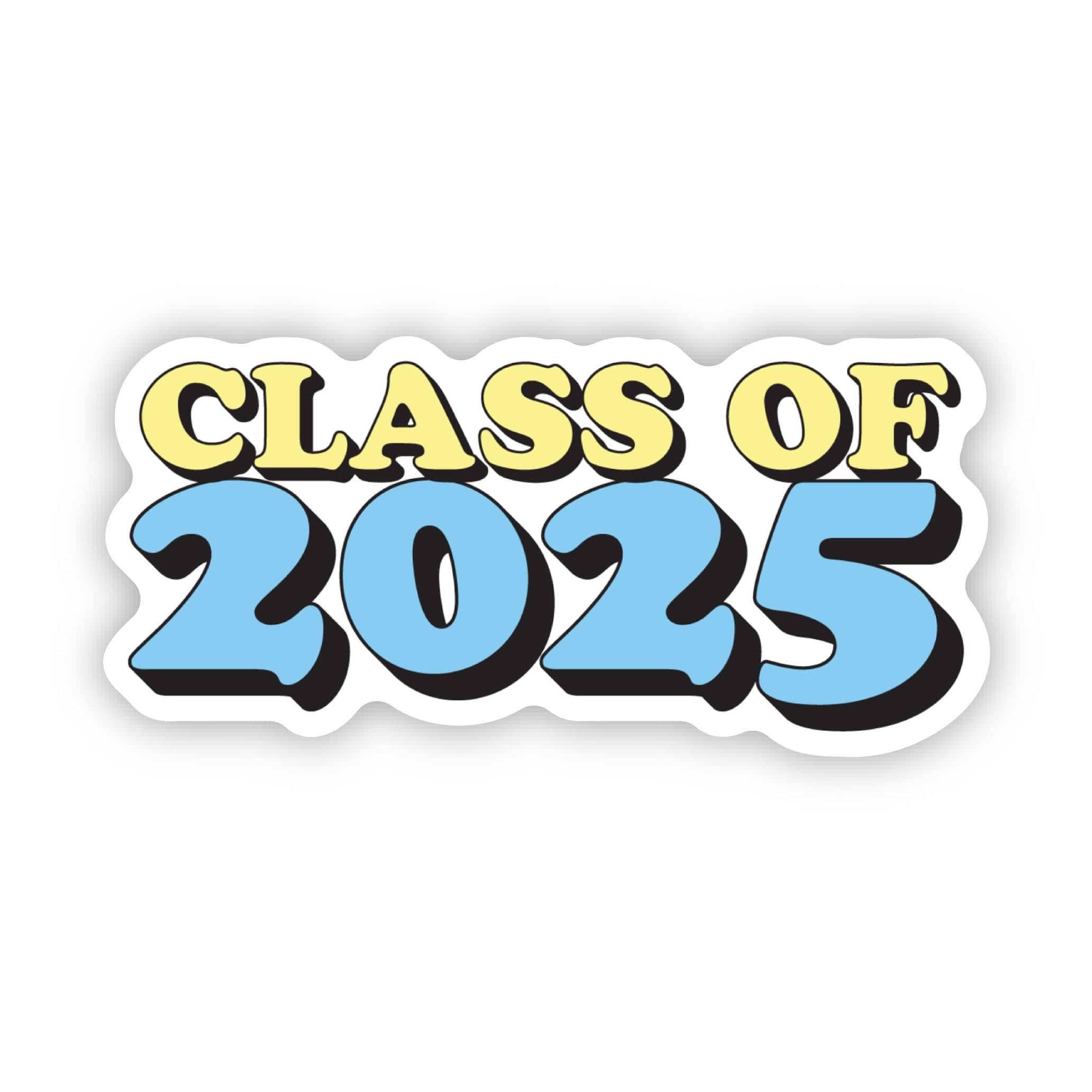 Big Moods - Wholesale Sticker - Class Of 2025 Graduation Text Sticker1