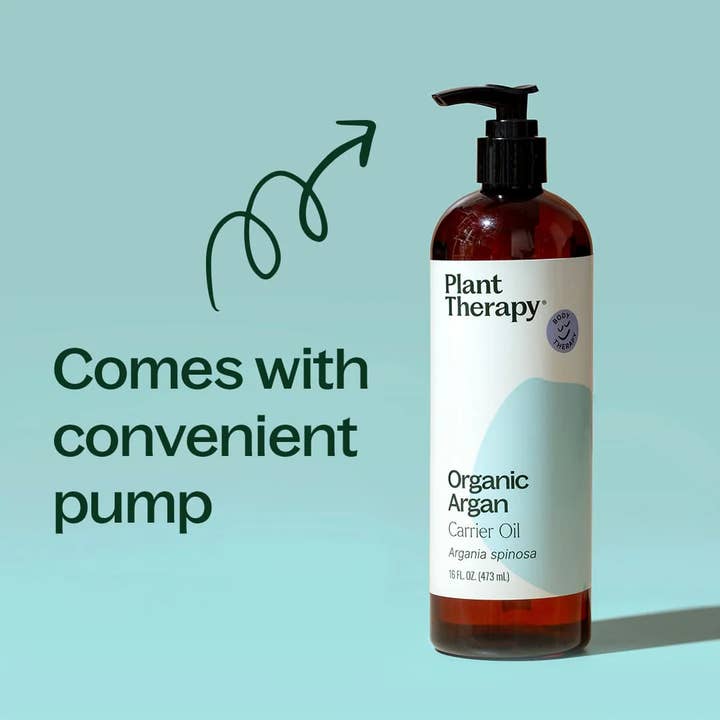 Plant Therapy - Wholesale Bath/Body Oil - Organic Argan Carrier Oil 16 oz3