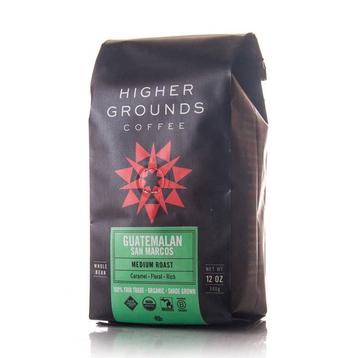 Guatemalan San Marcos | Organic Medium Roast Single Origin Coffee for wholesale by Higher Grounds Coffee
