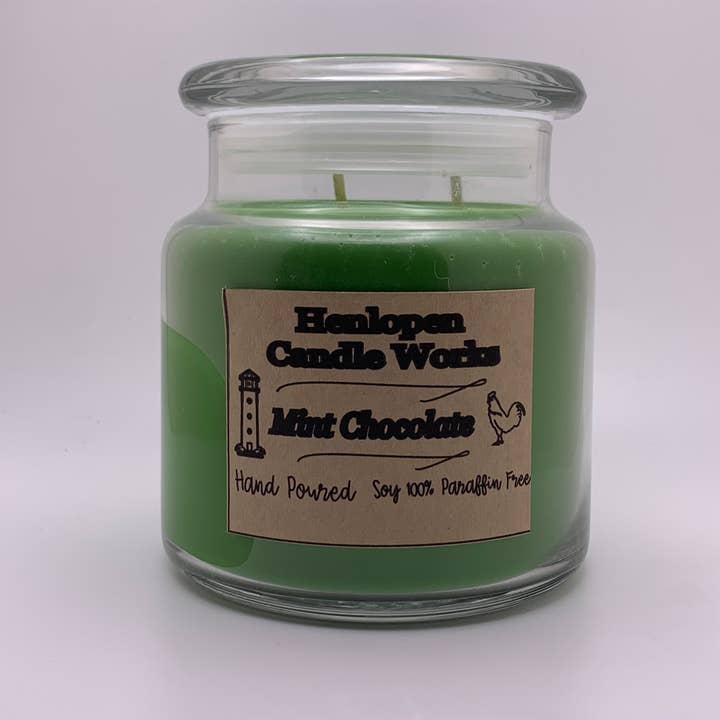 Mint chocolade Large voor wholesale door Henlopen Candle Works