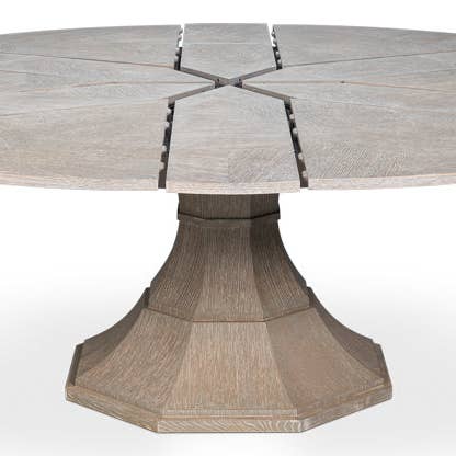 LOOMLAN - Wholesale Side Table - Giselle Jupe Extendable Wooden Dining Table4