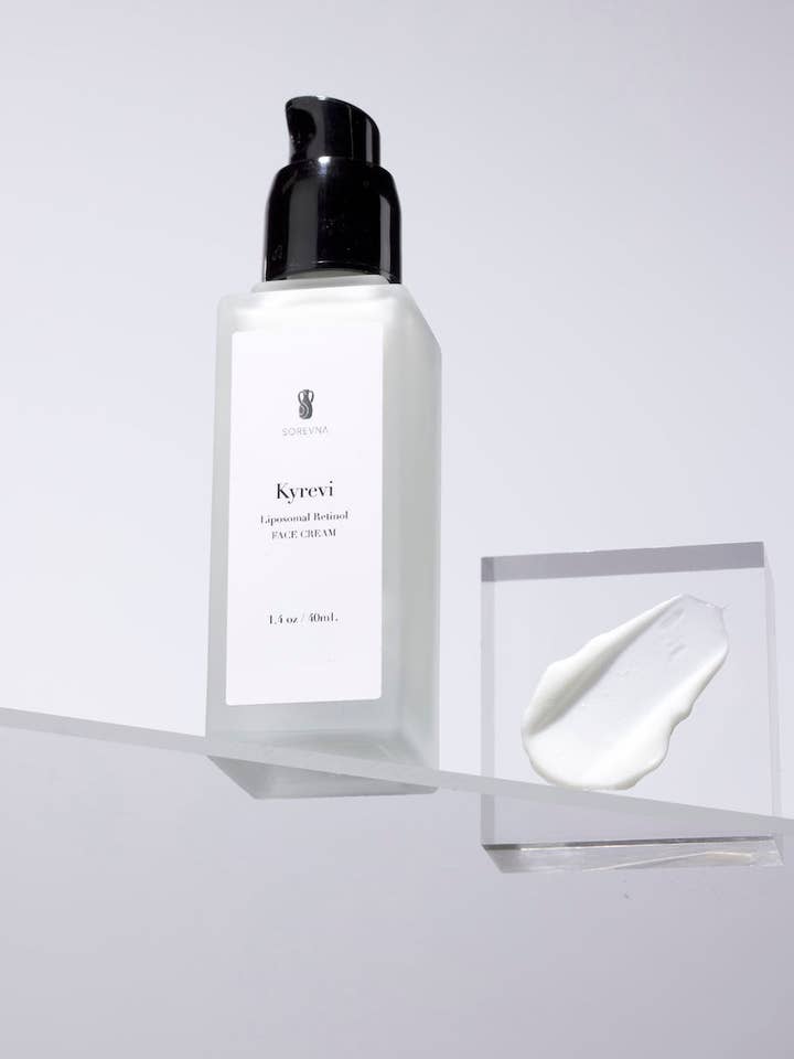 Liposomal Retinol Face Cream for restoring sun damage for wholesale by Sorevna