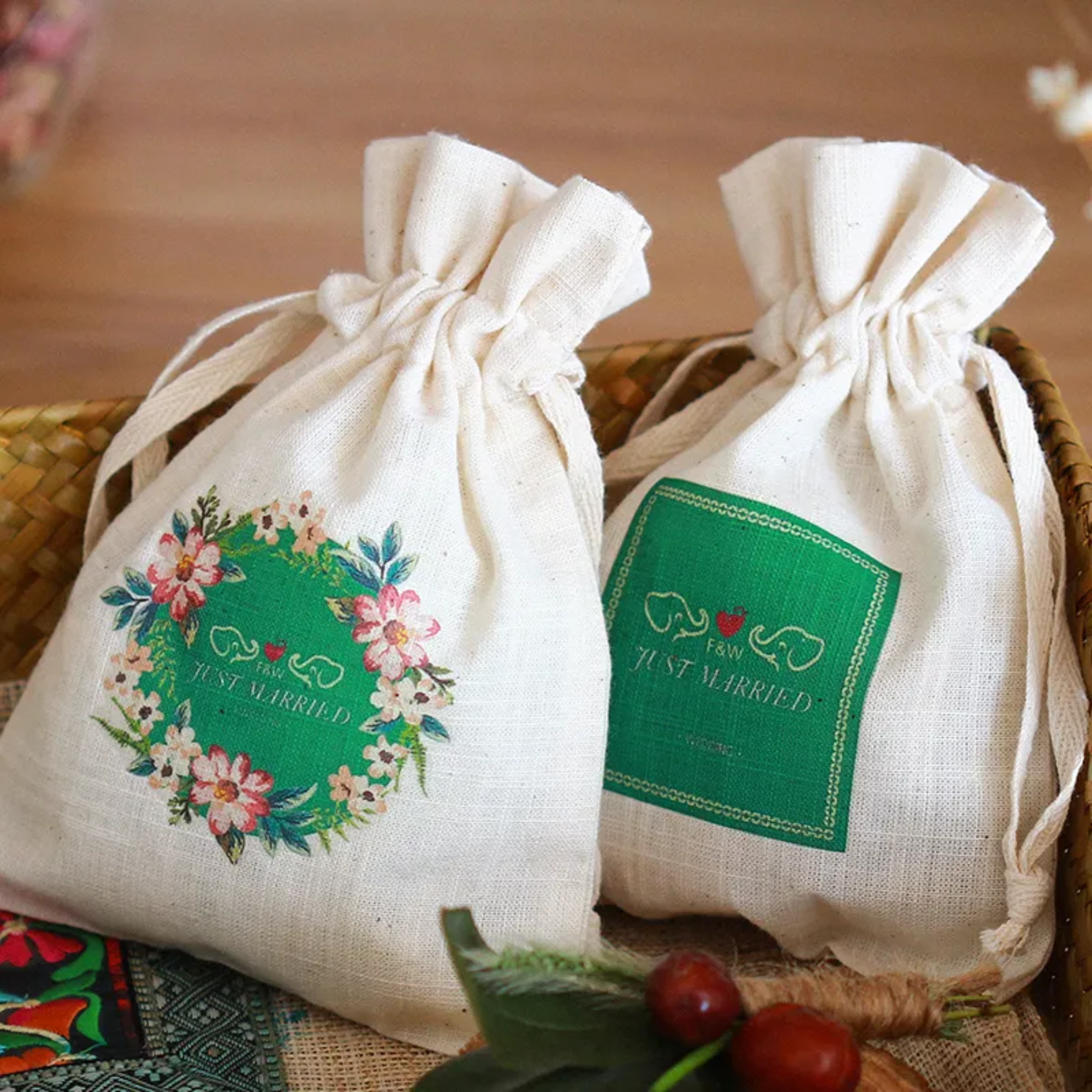 H-H - Wholesale Tas met trekkoord - Uniseks - Trekkoord katoenen zak - stofzak (288TV/HH)4