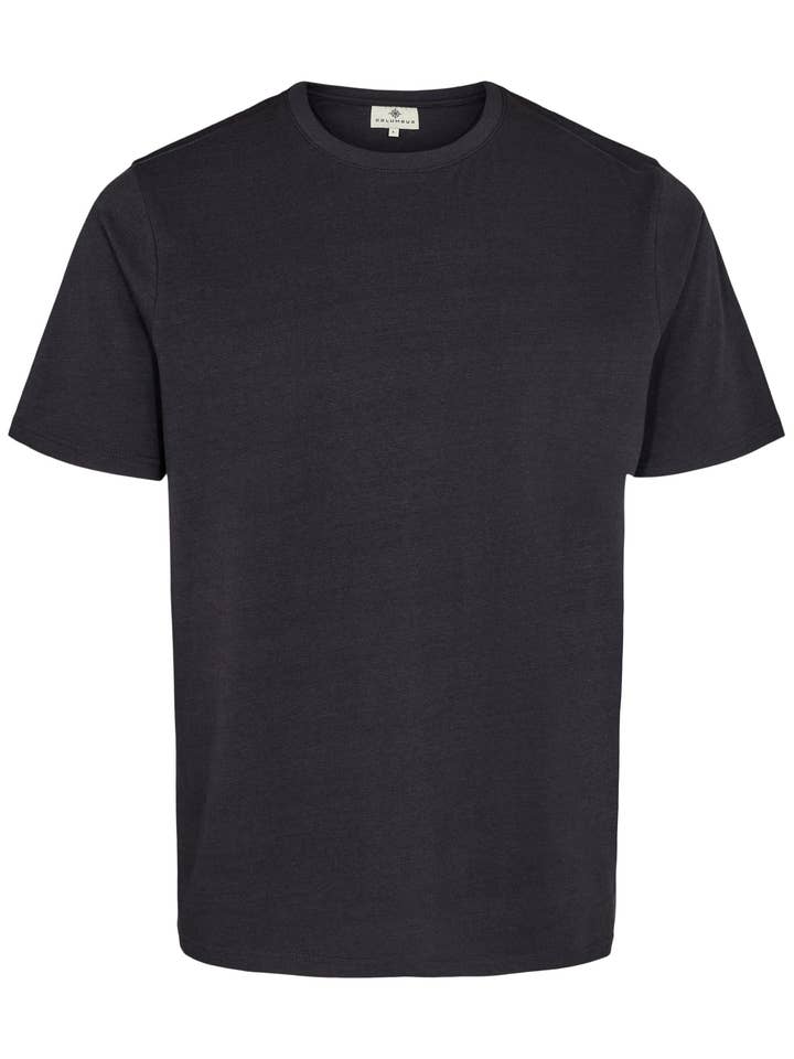 Marinha escura T-Shirt liso- Dark Navy para venda a revendedores na Faire4