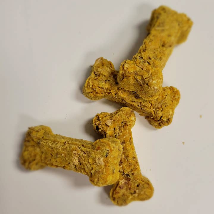 Barkin Brew Bites Company - Wholesale Pet Treats - Dog - Pumpkin Bones - Sensitive Stomach Friendly2