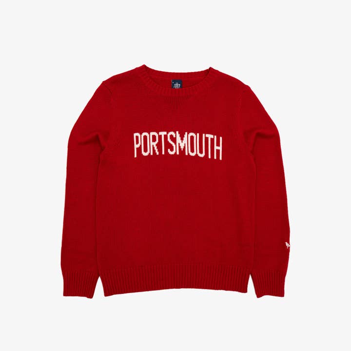 Portsmouth Women's Knit Sweater in Red for wholesale by The Just Brand