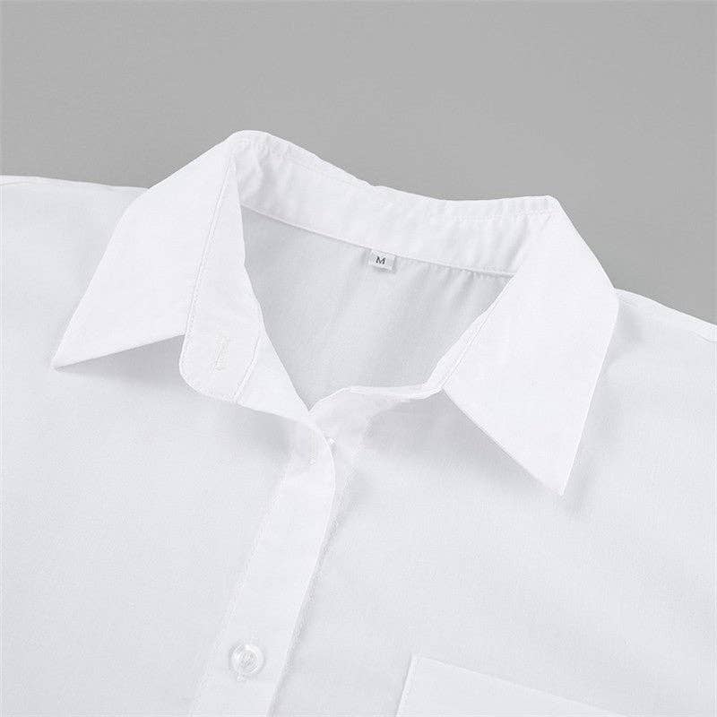 Effortless Elegance: White Oversized Shirt for wholesale on Faire10