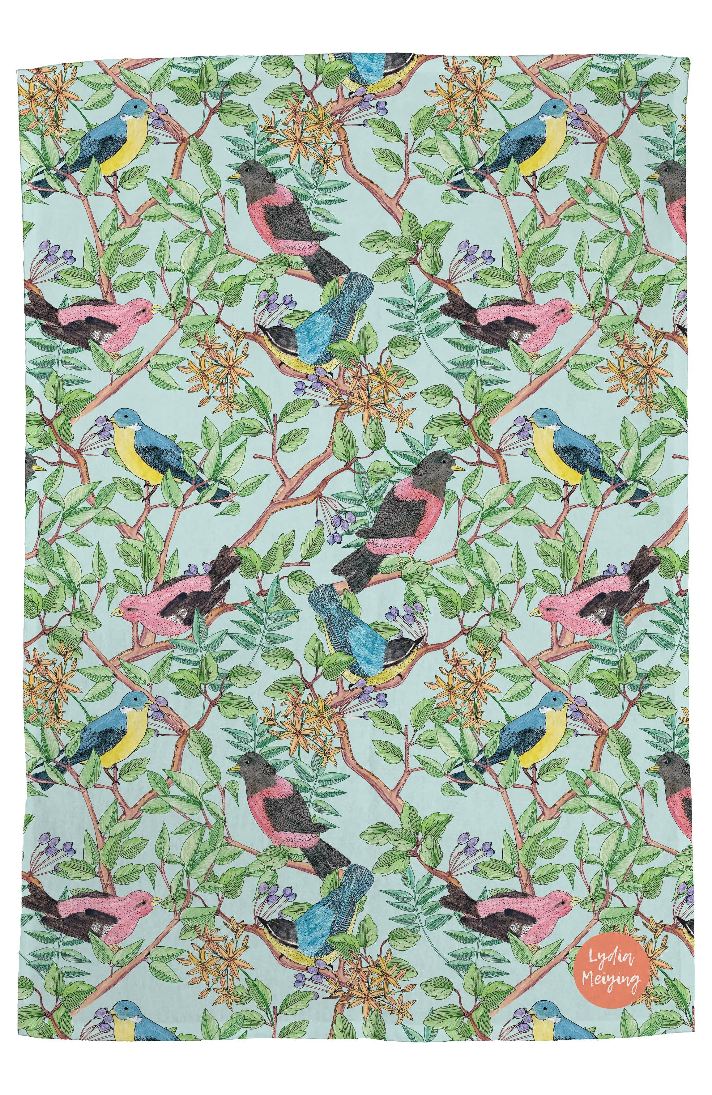 Lydia Meiying - Wholesale Tea Towel - Songbird - Tea Towel1