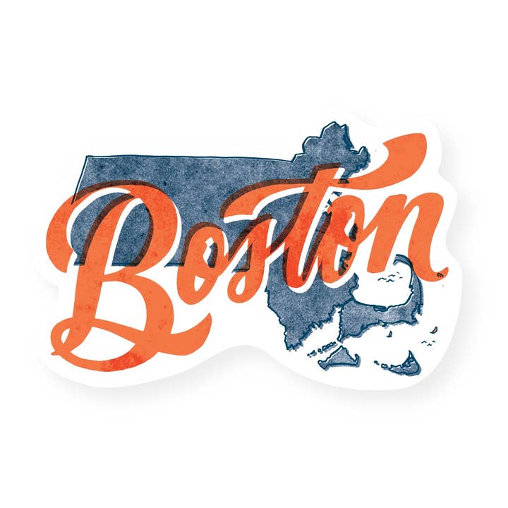 Boston Massachusetts Sticker for wholesale by 2021 Co.