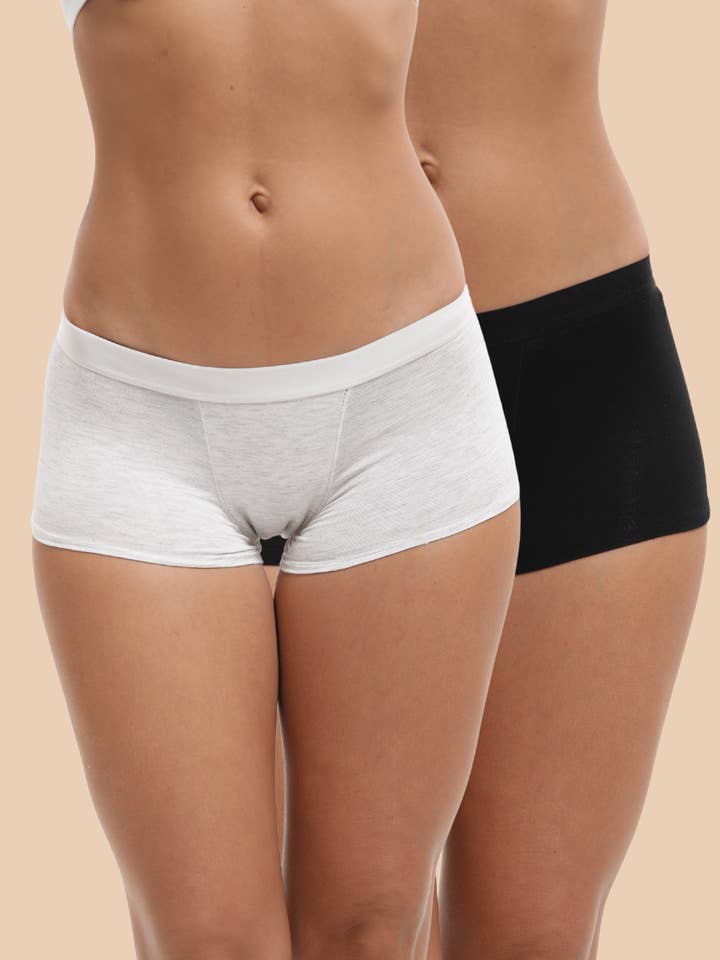 Pakke *2 Kort menstruations TEEN kraftig strømning af bambus Mayder for engroshandel hos Anaissa