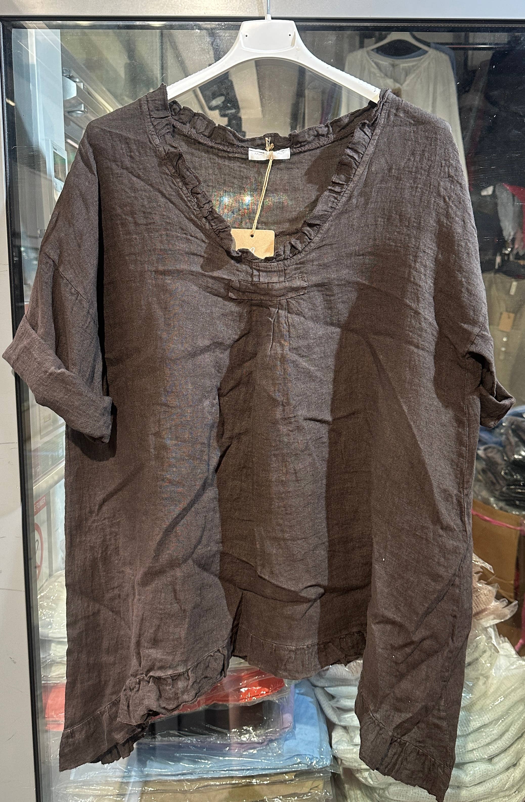 LÉA & LUC - Wholesale Tunic - Women's - 100% Linen Tunic REF.1076835