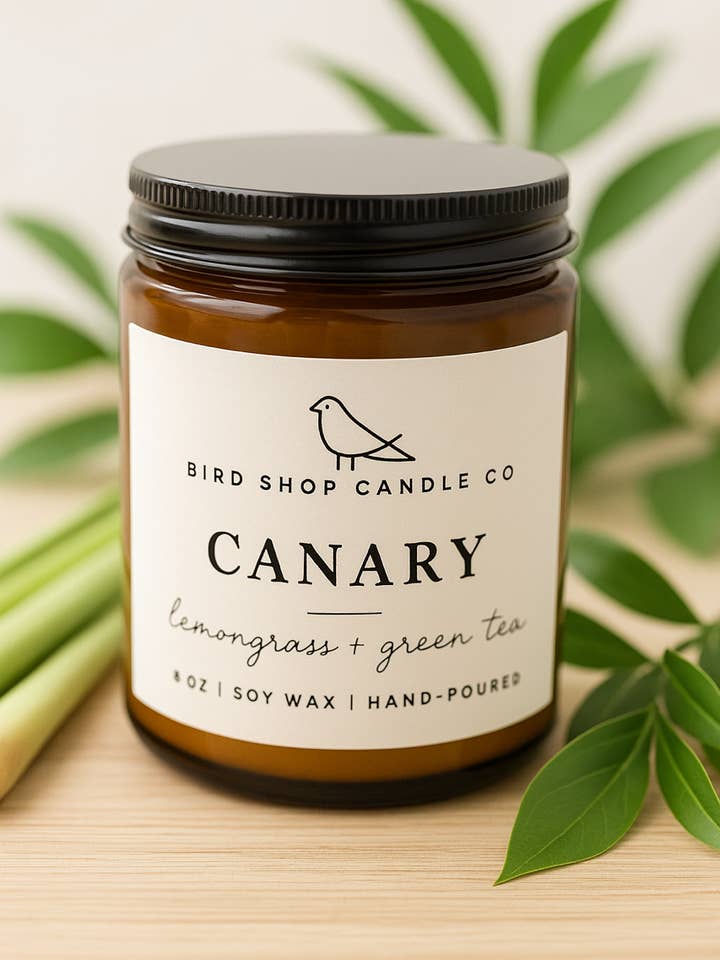 Canary for wholesale by Bird Shop Candle Co