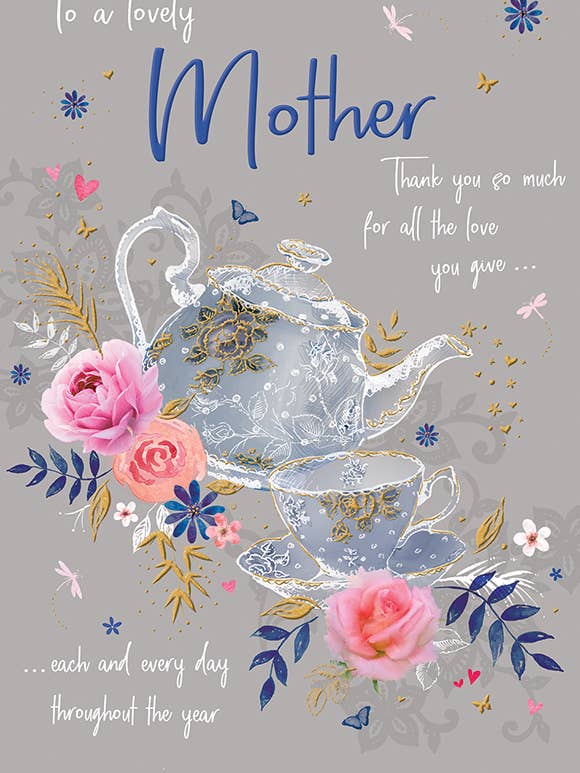 Mors dag-kort, Mor, Tekanna för wholesale av Piccadilly Greetings