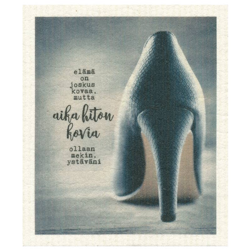 More Joy Home - Vente Torchon - Torchon « Aika hiton kovia » avec texte finlandais0