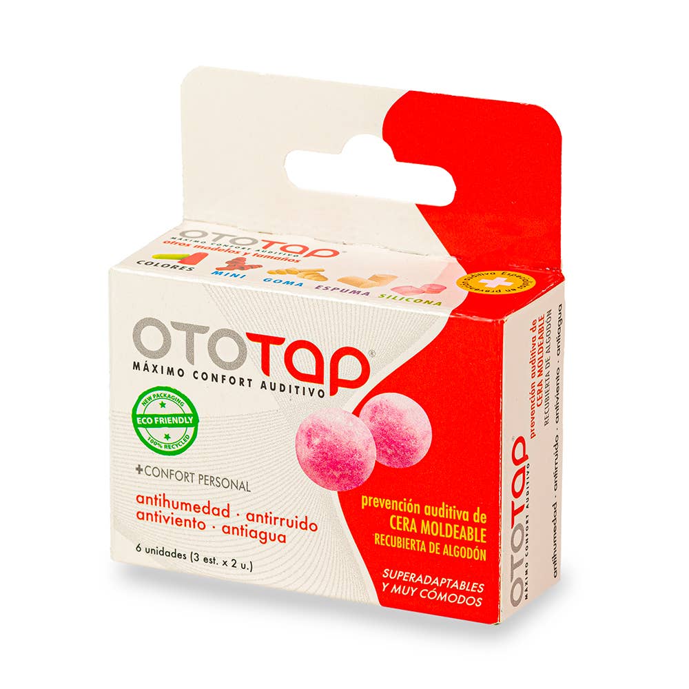 PROPHYL CENTER SA - Vente Lunettes de natation – enfant et bébé - Bouchons d'oreilles en cire Ototap - Protection eau et bruit, 100 % recyclables1