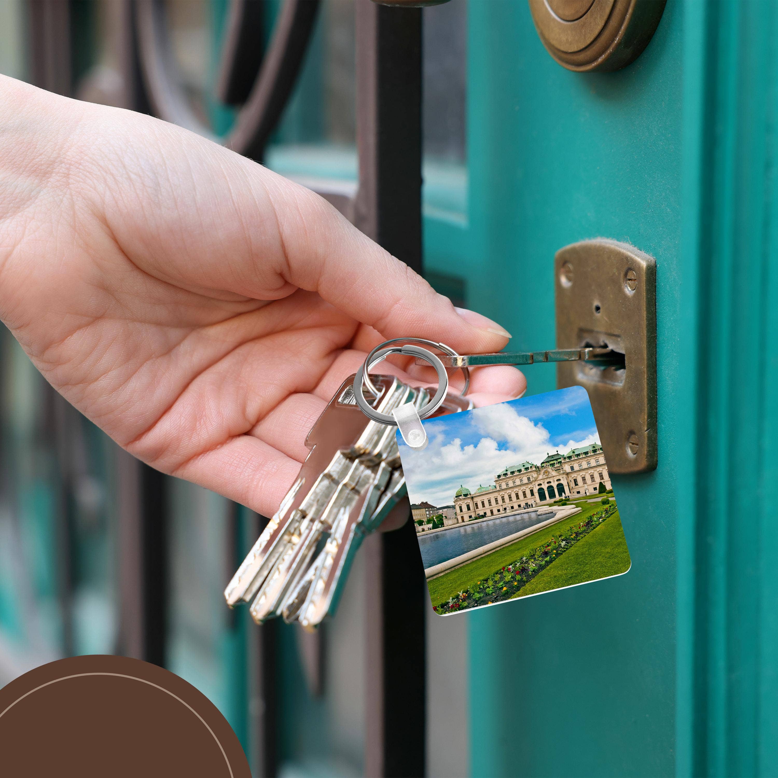 3dRose - Wholesale Keychain - Unisex - 3dRose, Schloss Schonbrunn palace, Vienna, Wein, Austria - EU03 MGL0048 - Miva Stock, Key Chain5