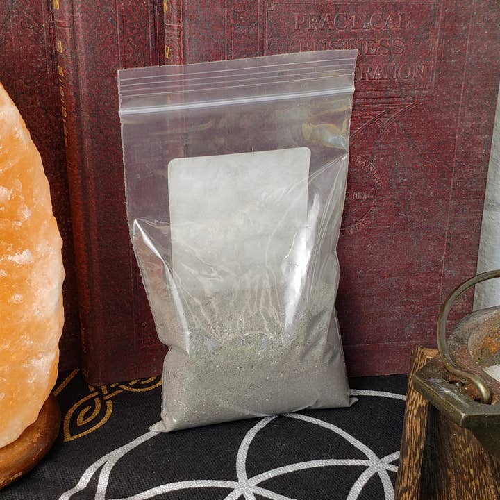 River Village - Wholesale Meditation Supplies - Witch's Black Salt for Banishing and Protection (1/2 cup)3