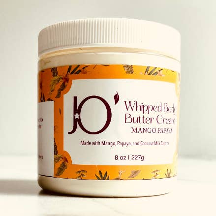 CREME DE MANTEIGA CORPORAL CHICOTEADO DE MAMÃO DE MANGA por atacado de JONELLE WILLIAMS COSMETICS