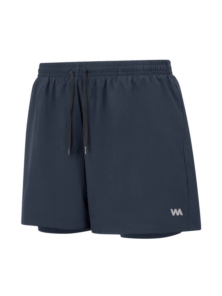 AG Shorts - Navy Blue - Men's Activewear - Sustainable for wholesale by warrioraddict