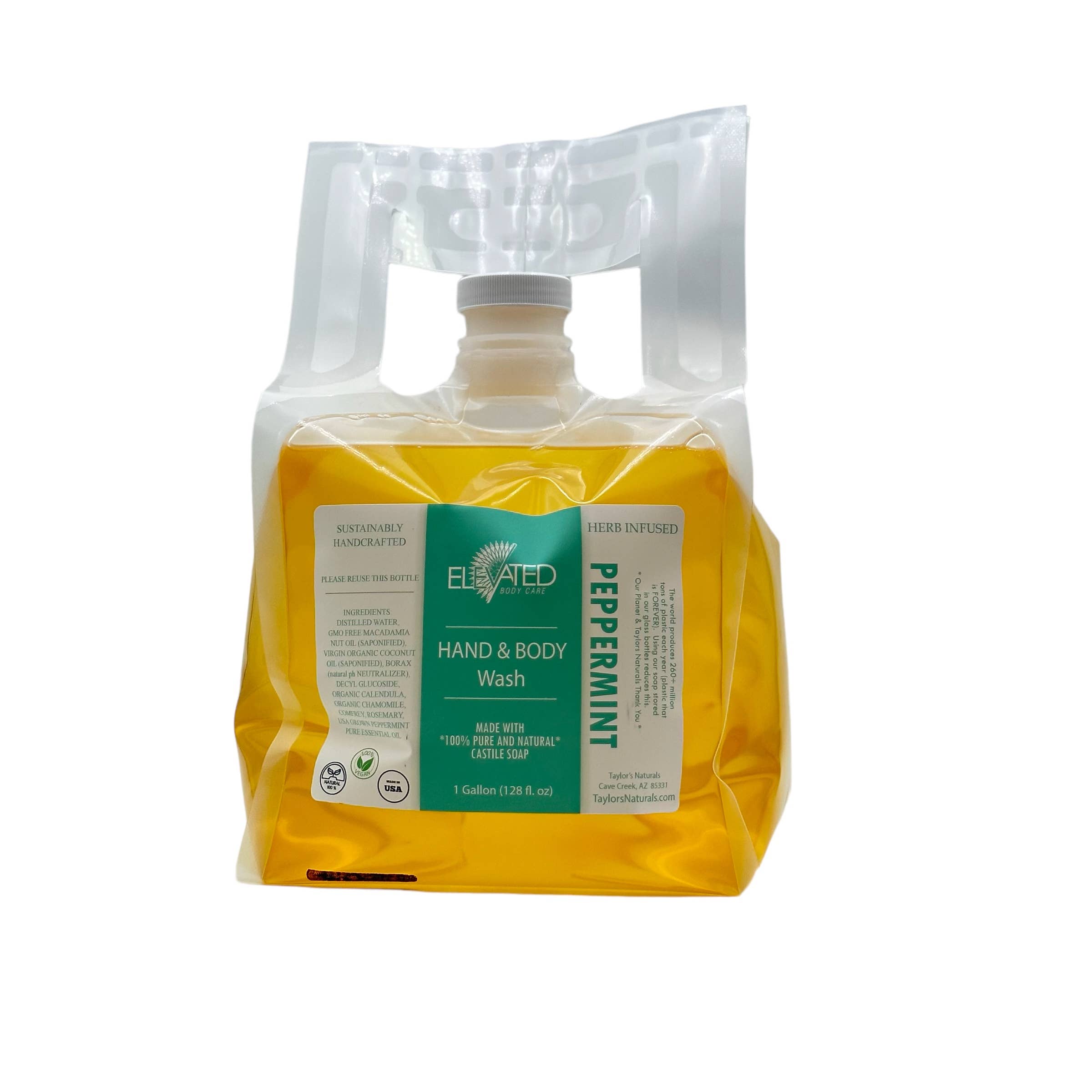 Taylor's Naturals - Wholesale Body Wash/Shower Gel - ELEVATED - Natural Herbal Hand & Body Wash -BULK Available11