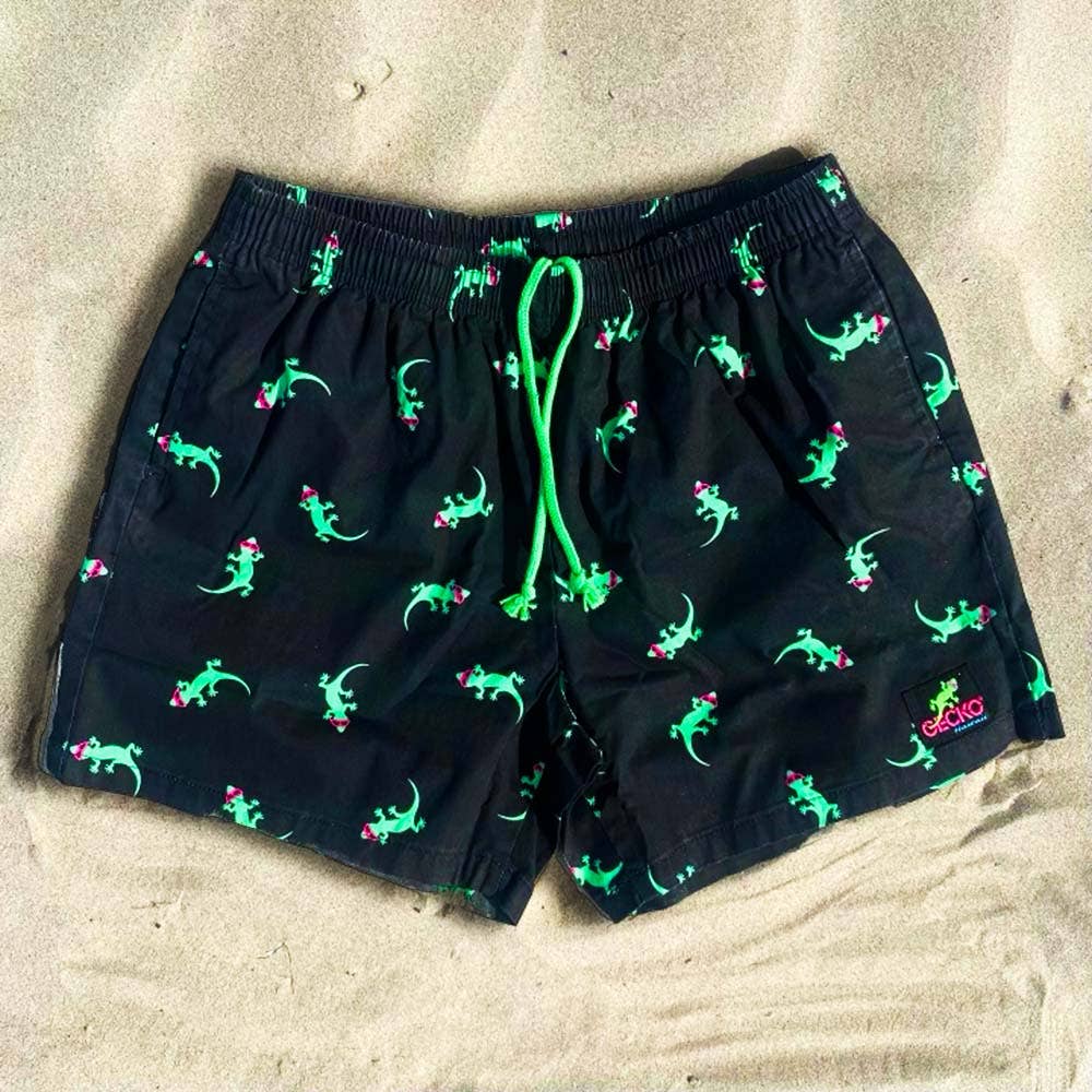 The "Original Gecko" OG Cotton Shorts Black for wholesale on Faire4