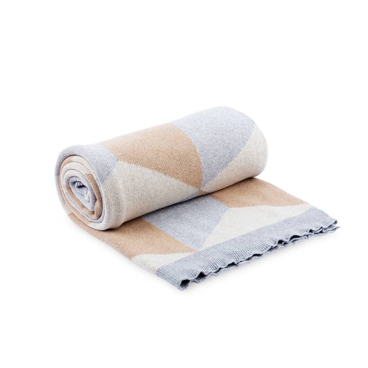 AGATHA PORTO - Wholesale Throw Blanket - Azulejo Aljezur Throw1