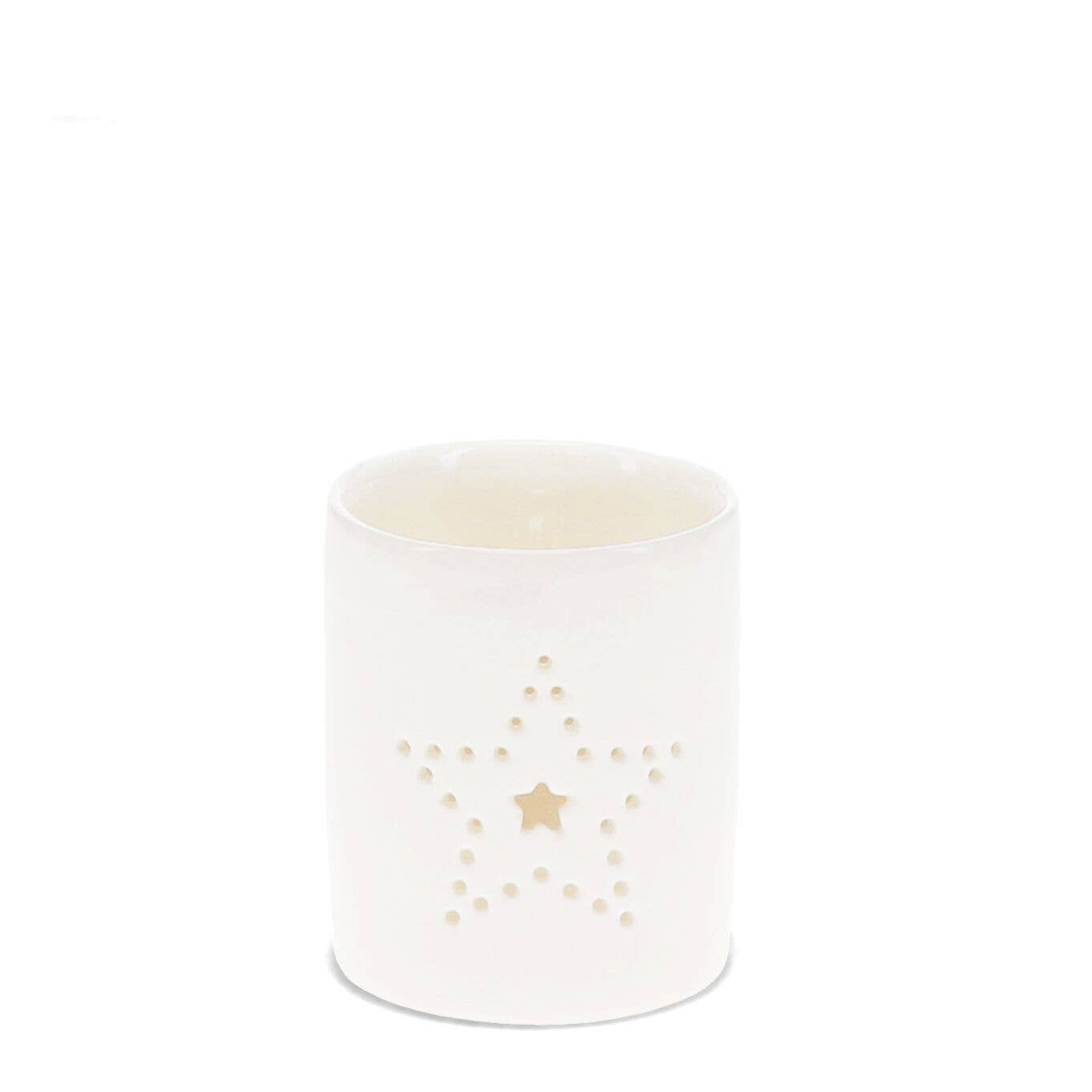 Rex B2B - UK – wholesale Candle holder – Glossy Ceramic Tealight Holder - Star0