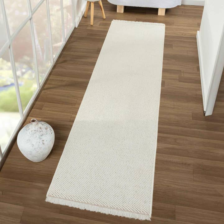 Luxe Weavers - Wholesale Area Rug - Solid Color Textured 246 Fringed Area Rug