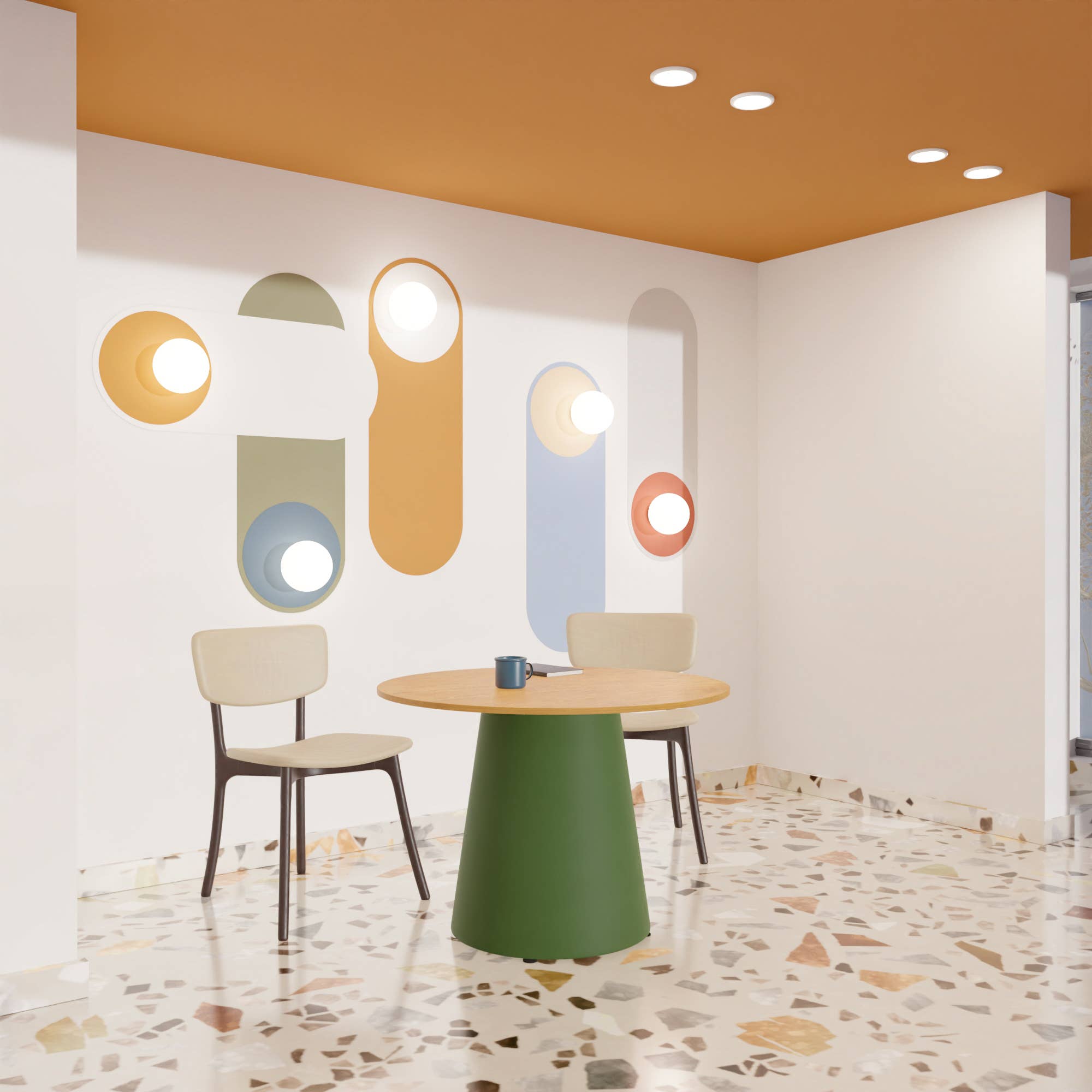 RIPATON - Vendita all'ingrosso Tavolini - Gamba centrale conica per tavolo, L'Iconique7