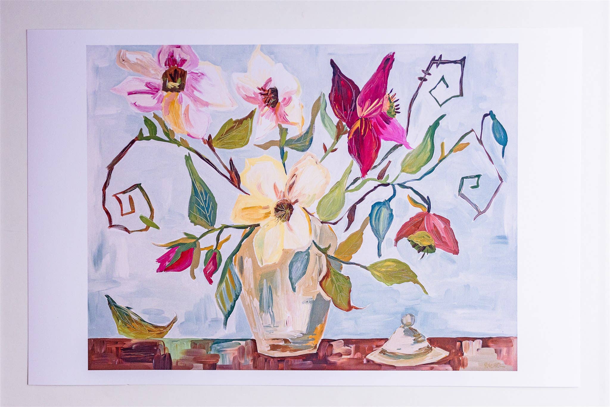 Rachel Cordaro – Engroshandel Kunsttryk – Porcelæn vase Print1