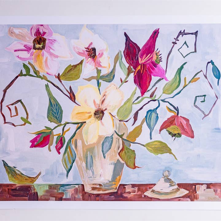 Rachel Cordaro – Engroshandel Kunsttryk – Porcelæn vase Print1