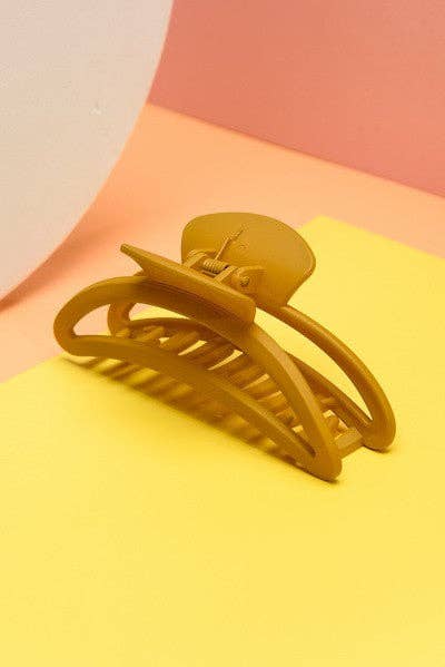 JOSSLYN by wall to wall - Wholesale Hair Clip - Women's - EXTRA LARGE MATTE LUXE  HAIR CLAW CLIPS | 40H4422