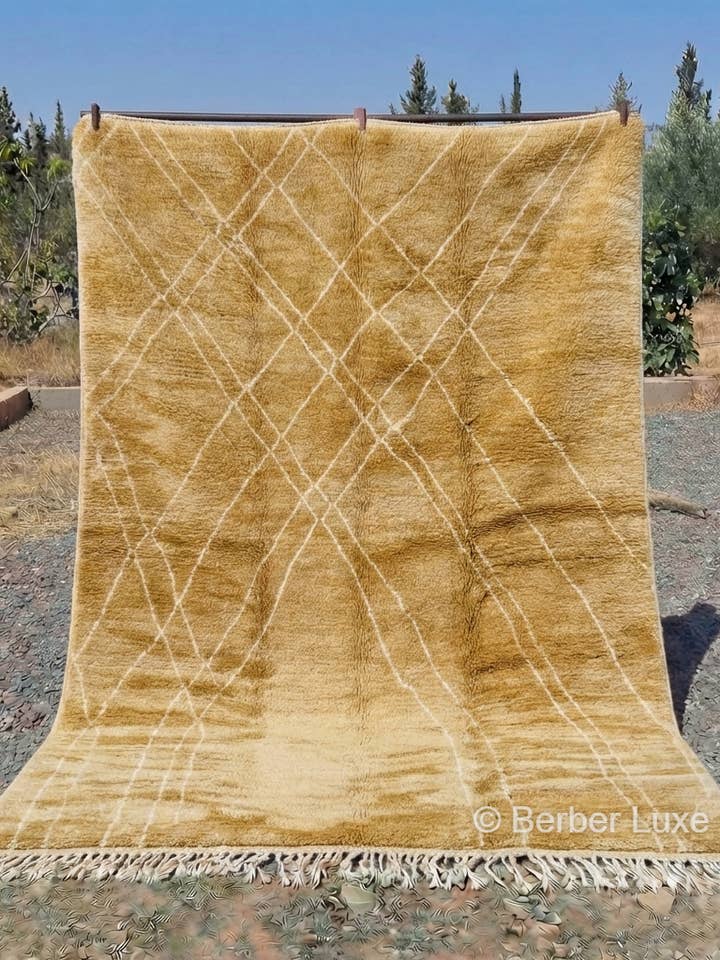 Beni Ourain Rug, Handmade Moroccan Beni Ourain Rug for wholesale by BERBER LUXE