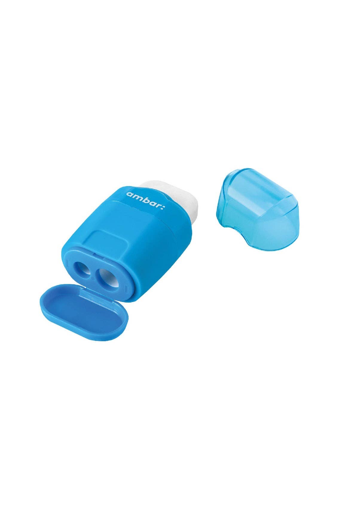 ambar: - Wholesale Pencil - Double Pencil Sharpener with Eraser0