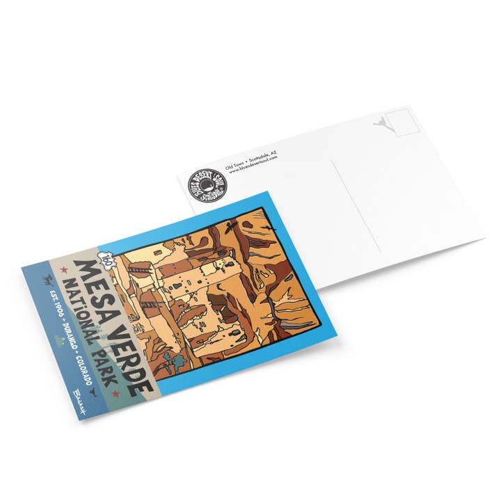 MESA VERDE NATIONALPARK | VYKORT för wholesale av Blues, Desert & Soul