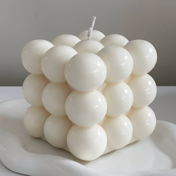 Akivodu Candles - Wholesale Novelty Candle - Jumbo Bubble Cube Candle - 100% soy wax, multiple scents0
